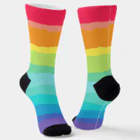 Women Rainbow Socks, Pride Socks for Women, Lgbtq Socks, Funny Colorful  Striped Socks, Lesbian Gifts, Lgbtq Gifts, Pride Gifts