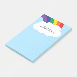 Rainbow Cute Kids Post-it Notes