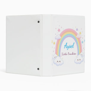 Rainbow Cute Kids Sticker 🌈 Mini Binder