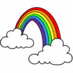 rainbow cutout<br><div class="desc">rainbows rock,  lol</div>