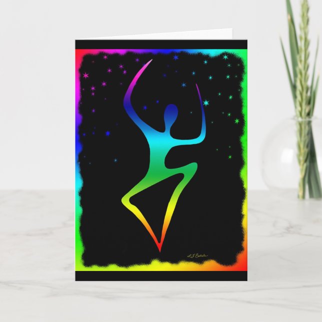rainbow Dancer 3 Card (Front)