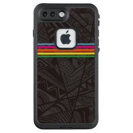 rainbow dark phone case