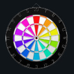 rainbow dart board<br><div class="desc">rainbow dartboards</div>