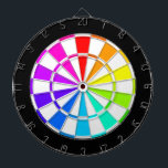 rainbow dart board<br><div class="desc">rainbow dartboards</div>