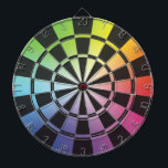 Rainbow Dartboard 3<br><div class="desc">Cool dartboard for the fans of blended color/colour.</div>