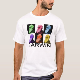 Rainbow Darwin men's t-shirt