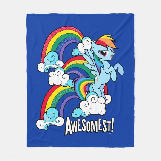 My Little Pony BLANKET 54”x 58” RAINBOW DASH & STAR SONG ...