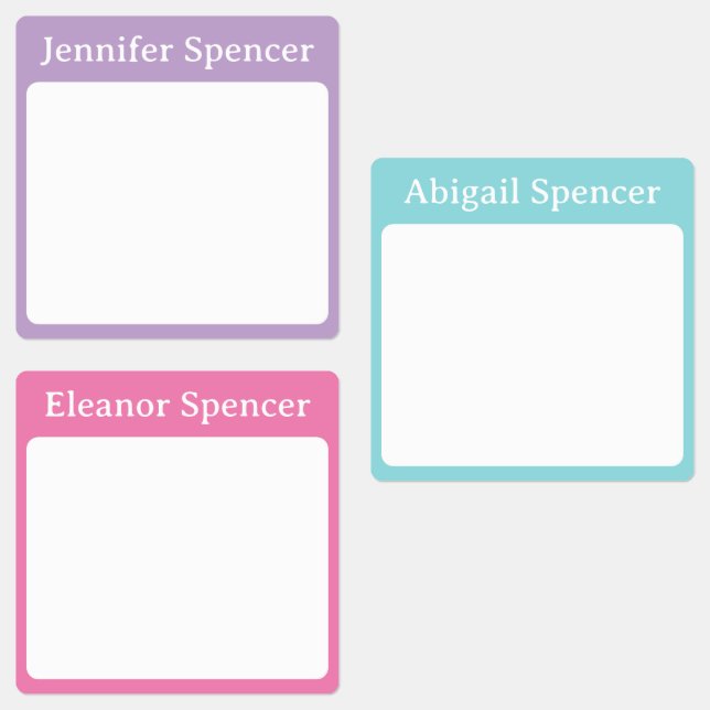 Rainbow Daycare Baby Bottle Kids' Labels (Group)