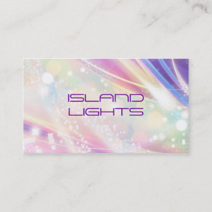 rainbow dazzle business card