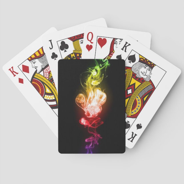 rainbow deck poker cards (Back)