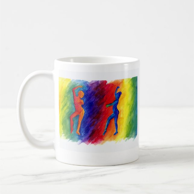 Rainbow Degas Mug (Left)
