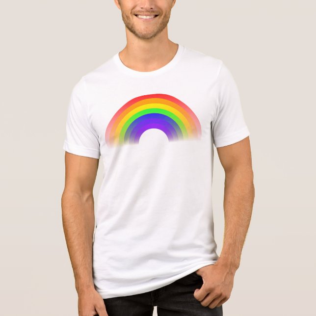 Rainbow Design-24967 Tri-Blend Shirt (Front)
