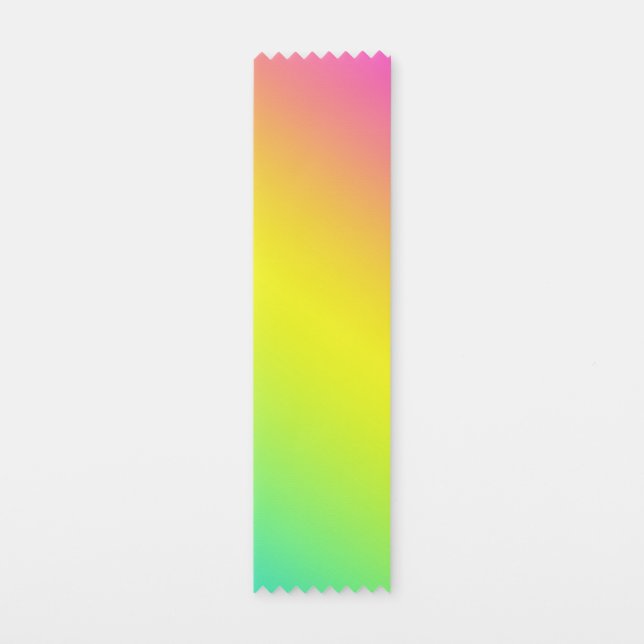 Rainbow Design Bookmark (Front)