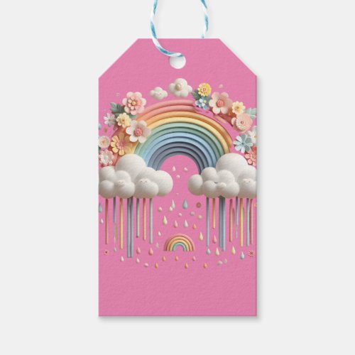 Rainbow Design Gift Tags