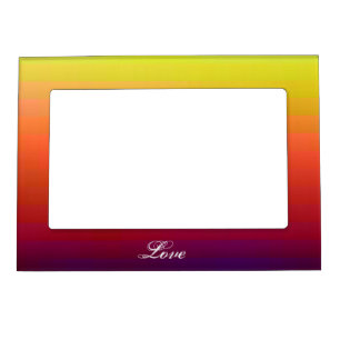 Rainbow Design Magnetic Frame