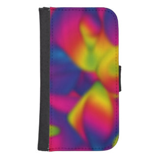 Rainbow Design Galaxy S4 Wallet Case