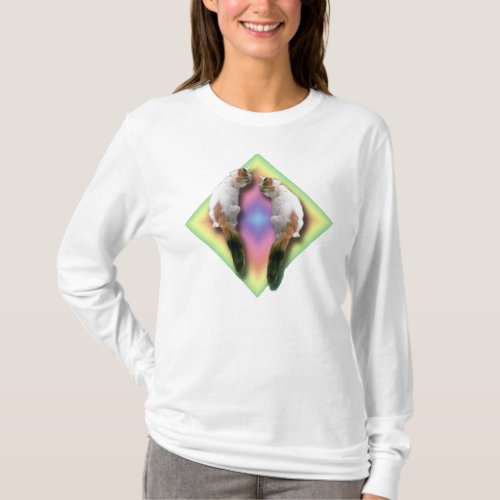 Rainbow diamond and Cats T_Shirt