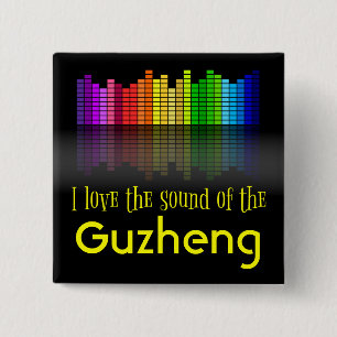 Rainbow Digital Sound Equalizer Guzheng Button