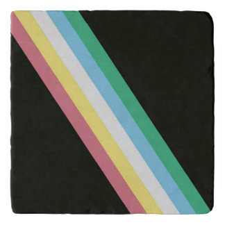 Rainbow Disability Pride Flag Trivet