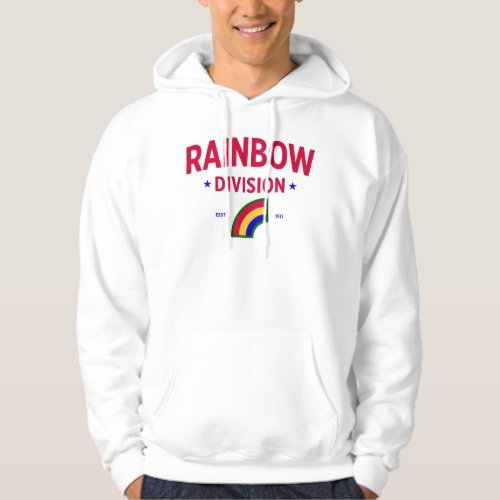 Rainbow Division _ 42nd Infantry Division Hoodie