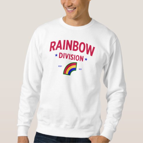Rainbow Division _ 42nd Infantry Division Sweatshirt
