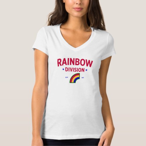 Rainbow Division _ 42nd Infantry Division Women T_Shirt