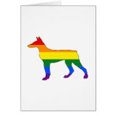 Rainbow Doberman (Front)