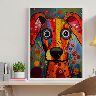 Rainbow Dog Decoupage Tissue Paper