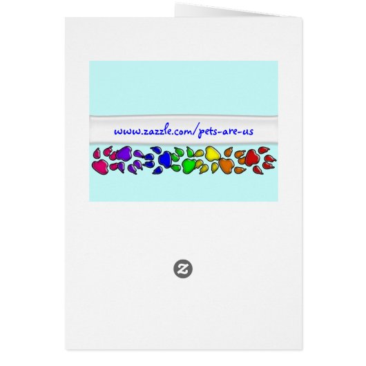 rainbow dog print (Back)