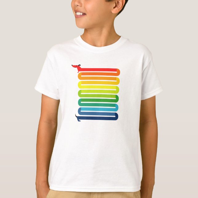 Rainbow Dog T-Shirt (Front)