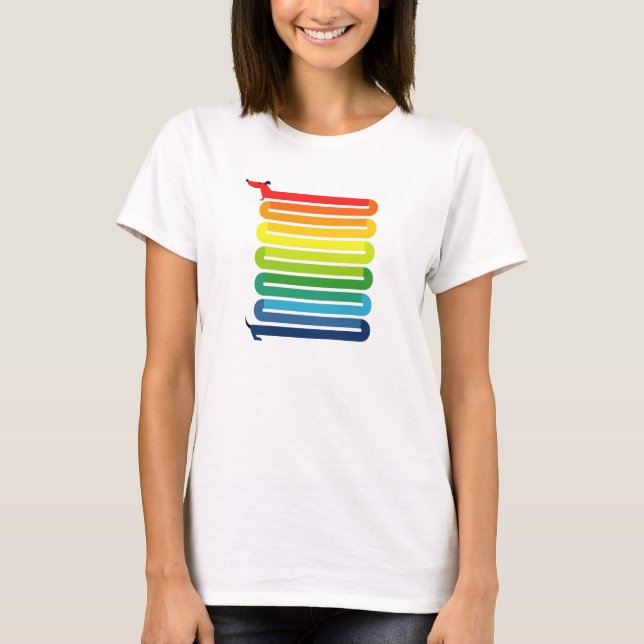 Rainbow Dog T-Shirt (Front)
