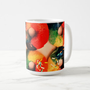 Rainbow Donuts Coffee Mug
