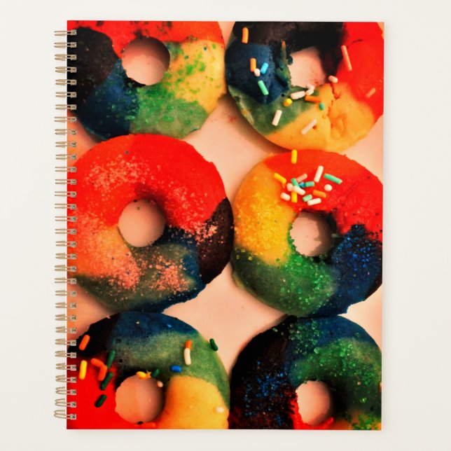 Rainbow Donuts Planner (Front)