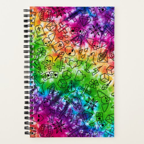 Rainbow Doodle Notebook