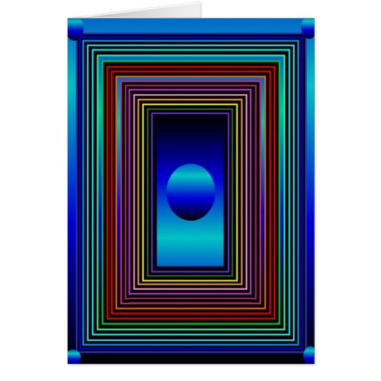 Rainbow Door-4 Card