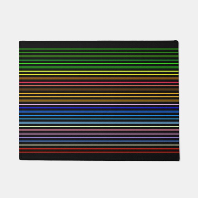 Rainbow Doormat (Front)
