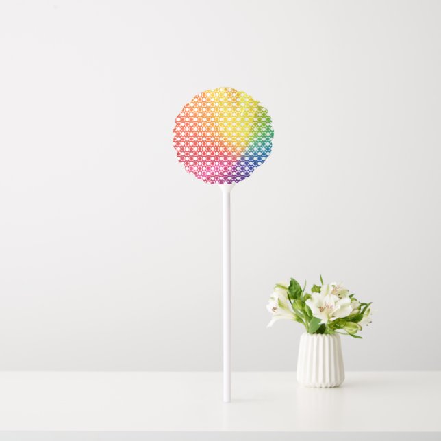 Rainbow Dot Balloon (In Situ)