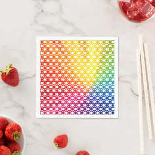 Rainbow Dot Napkins