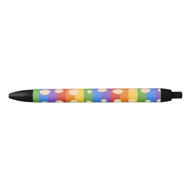 RAINBOW DOT STRIPES PEN (Front)