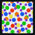 Rainbow Dots Colorful Bandana For People & Pets<br><div class="desc">Rainbow Dots Colorful Bandana For People & Pets</div>