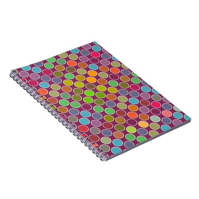 Rainbow Dots Journal Notebook (Right Side)