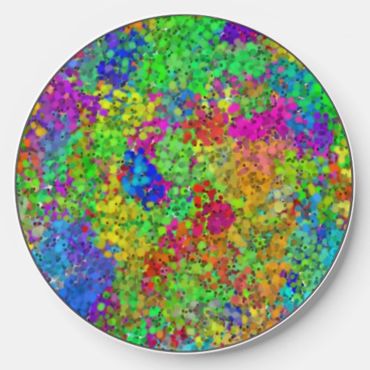 Rainbow Dots Wireless Charger (Front)