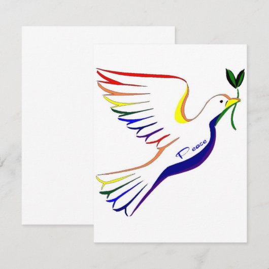 Rainbow Dove (Front/Back)