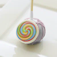 RAINBOW CAKE POPS DOZEN