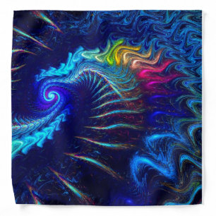Rainbow Dragon Bandana