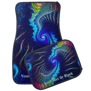 Rainbow Dragon Car Floor Mat
