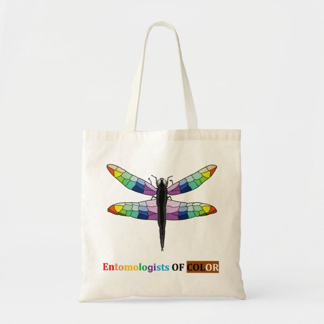rainbow dragon logo tote bag (Front)