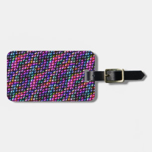 Rainbow Dragon Scales Luggage Tag