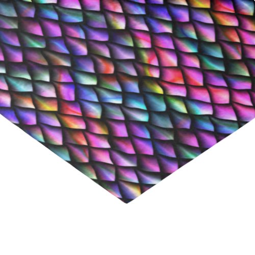 Rainbow Dragon Scales Tissue Paper