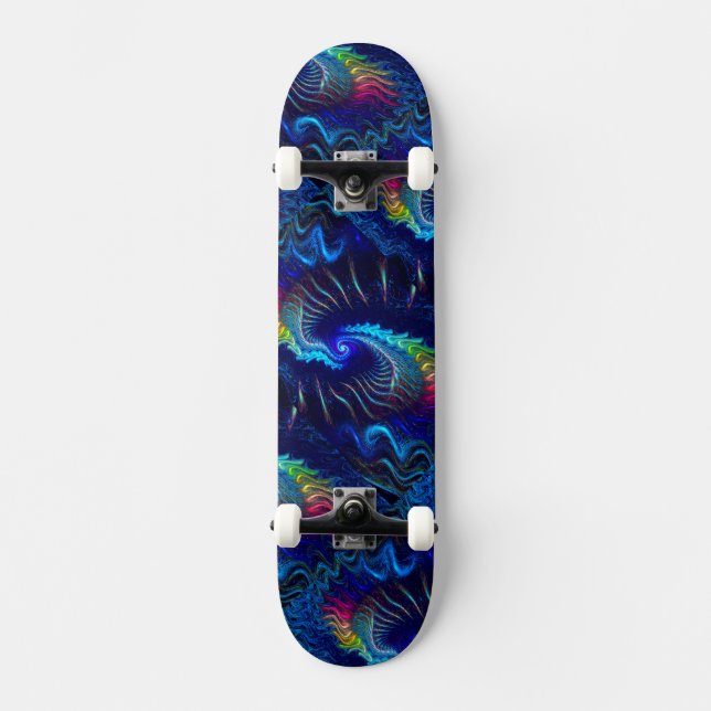 Rainbow Dragon Skateboard (Front)